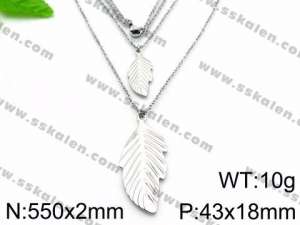 Stainless Steel Necklace - KN30521-Z