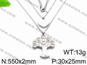 Stainless Steel Necklace - KN30522-Z