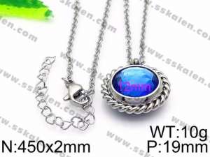 Stainless Steel Necklace - KN30551-Z