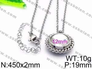 Stainless Steel Necklace - KN30552-Z