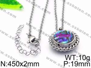 Stainless Steel Necklace - KN30566-Z