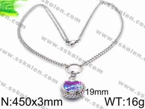 Stainless Steel Necklace - KN30621-Z