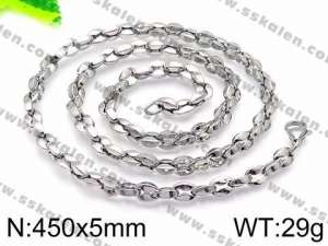 Stainless Steel Necklace - KN30651-Z