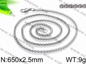 Staineless Steel Small Chain - KN30657-Z