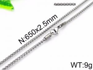 Staineless Steel Small Chain - KN30662-Z