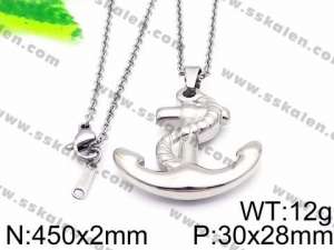 Stainless Steel Necklace - KN30677-Z