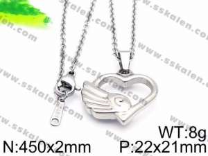 Stainless Steel Necklace - KN30683-Z