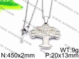 Stainless Steel Necklace - KN30685-Z