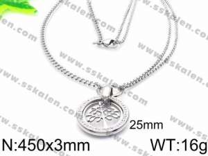 Stainless Steel Necklace - KN30707-Z