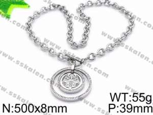 Stainless Steel Necklace - KN30733-Z