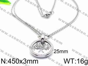 Stainless Steel Necklace - KN30736-Z