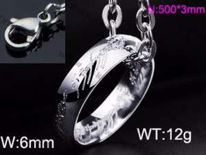 Stainless Steel Necklace - KN31078-Z