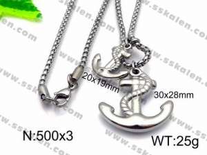 Stainless Steel Necklace - KN31177-Z