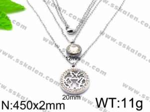 Stainless Steel Necklace - KN31182-Z