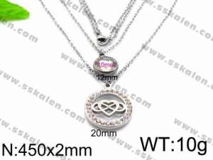 Stainless Steel Necklace - KN31187-Z