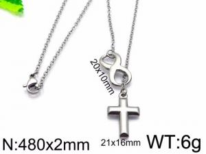 Stainless Steel Necklace - KN31216-Z