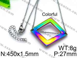 Stainless Steel Necklace - KN31512-Z