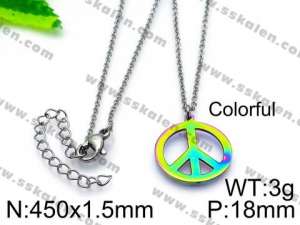 Stainless Steel Necklace - KN31514-Z