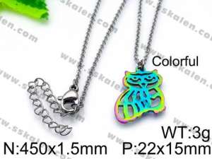 Stainless Steel Necklace - KN31517-Z