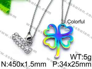 Stainless Steel Necklace - KN31526-Z