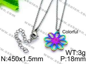 Stainless Steel Necklace - KN31527-Z