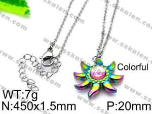 Stainless Steel Necklace - KN31535-Z