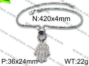 Stainless Steel Necklace - KN31545-Z