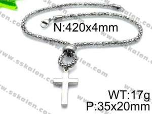 Stainless Steel Necklace - KN31546-Z