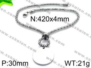 Stainless Steel Necklace - KN31547-Z