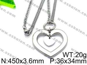 Stainless Steel Necklace - KN31557-Z