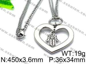 Stainless Steel Necklace - KN31558-Z