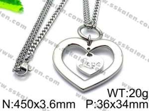 Stainless Steel Necklace - KN31560-Z