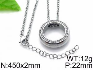 Stainless Steel Necklace - KN31866-Z