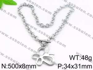 Stainless Steel Necklace - KN32263-Z