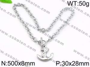 Stainless Steel Necklace - KN32265-Z