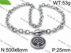 Stainless Steel Necklace - KN32268-Z