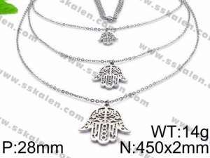 Stainless Steel Necklace - KN32546-Z