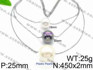 Stainless Steel Necklace - KN32553-Z