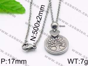 Stainless Steel Necklace - KN32654-Z