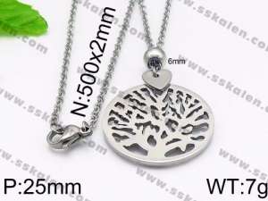 Stainless Steel Necklace - KN32655-Z