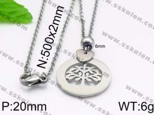 Stainless Steel Necklace - KN32657-Z