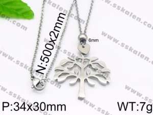 Stainless Steel Necklace - KN32659-Z