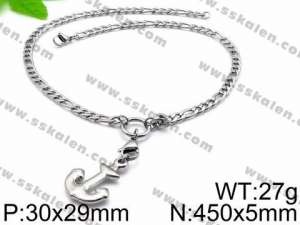 Stainless Steel Necklace - KN32848-Z