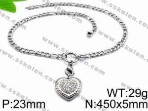 Stainless Steel Necklace - KN32851-Z