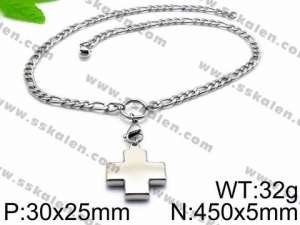 Stainless Steel Necklace - KN32855-Z