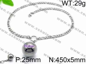 Stainless Steel Necklace - KN32856-Z