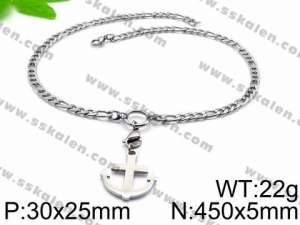 Stainless Steel Necklace - KN32864-Z