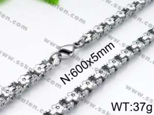 Stainless Steel Necklace - KN33429-Z