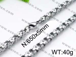 Stainless Steel Necklace - KN33430-Z