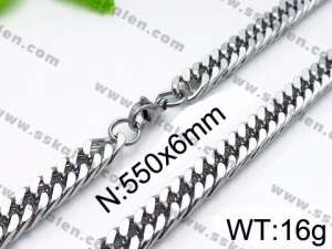 Stainless Steel Necklace - KN33433-Z